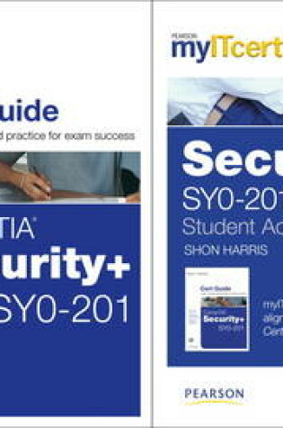 Cover of CompTIA Security+ Cert Guide with myITcertificationlabs Bundle (SYO-201)