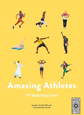 Book cover for 40 Inspiring Icons: Amazing Athletes