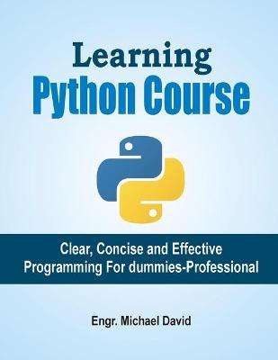 Book cover for Learning Python Course