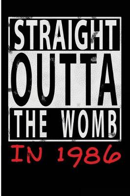 Book cover for Straight Outta The Womb in 1986
