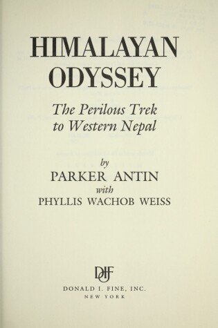 Cover of Himalayan Odyssey