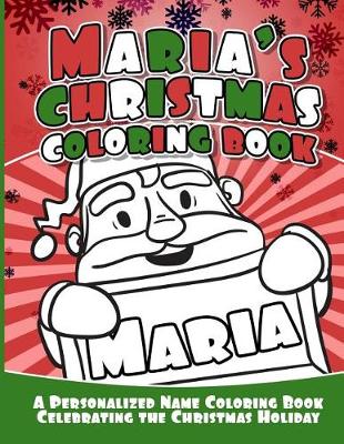 Book cover for Maria's Christmas Coloring Book