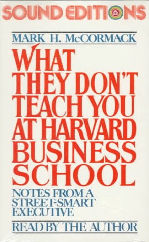 Book cover for What They Dont Teach Harvard Cass #