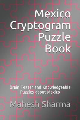 Book cover for Mexico Cryptogram Puzzle Book