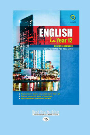 Cover of English in Year 12