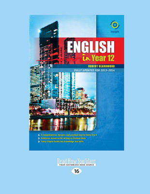 Book cover for English in Year 12