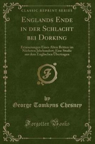 Cover of Englands Ende in Der Schlacht Bei Dorking