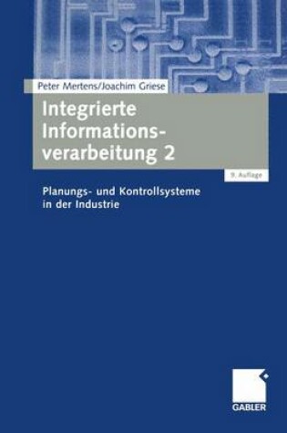 Cover of Integrierte Informationsverarbeitung 2