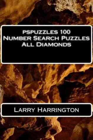 Cover of pspuzzles 100 Number Search Puzzles All Diamonds