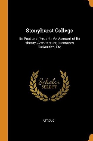 Cover of Stonyhurst College