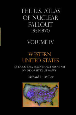 Book cover for Us Atlas of Nuclear Fallout 1951-1970 Western U.S.