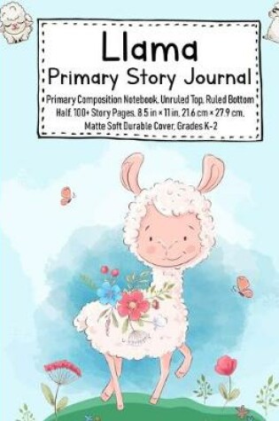 Cover of Llama Primary Story Journal