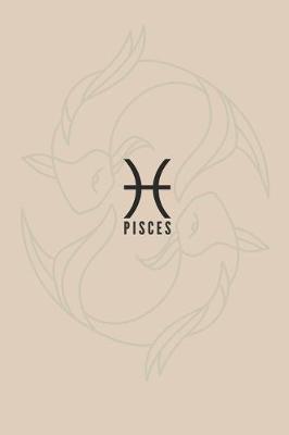 Book cover for Pisces - Star sign - Notebook