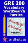 Book cover for GRE 200 Vocabulary Word Search Puzzles