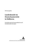 Book cover for Landeskunde Im Deutschunterricht in Suedkorea