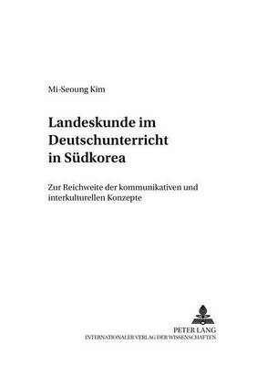 Cover of Landeskunde Im Deutschunterricht in Suedkorea