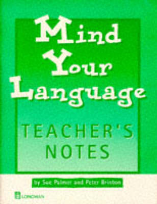 Book cover for Mind Your Language Teacher's Notes Paper