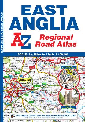 Book cover for East Anglia Regional Road Atlas