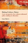 Book cover for Making Evidence Matter