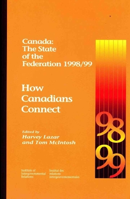 Cover of Canada: The State of the Federation 1998/99