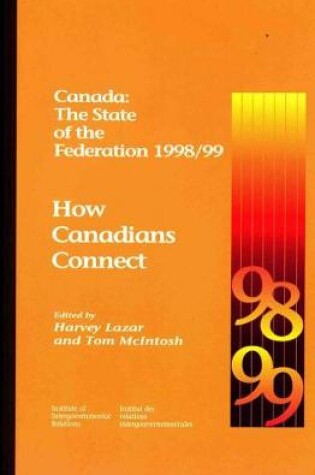 Cover of Canada: The State of the Federation 1998/99