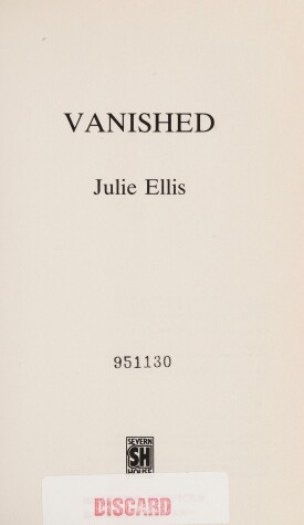 Book cover for Vanished