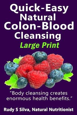 Book cover for Quick-Easy Natural Colon-Blood Cleansing