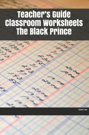 Cover of Teacher's Guide Classroom Worksheets The Black Prince