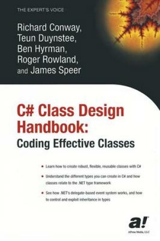 Cover of C# Class Design Handbook