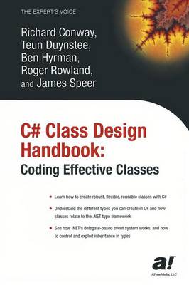 Book cover for C# Class Design Handbook