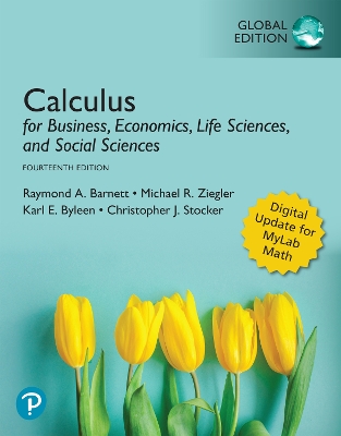 Book cover for Calculus for Business, Economics, Life Sciences, and Social Sciences, MyLab Mathematics with Pearson eText (ACC)