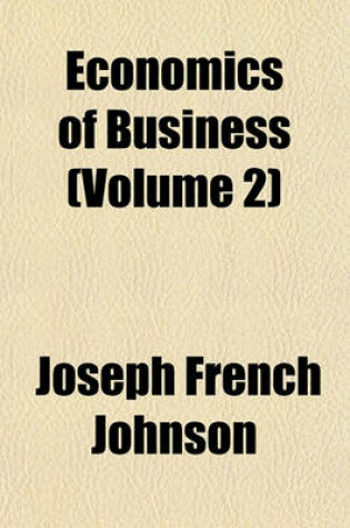 Cover of Economics of Business (Volume 2)