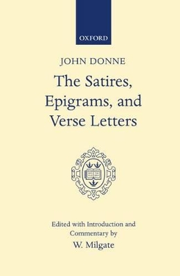 Book cover for Satires, Epigrams, and Verse Letters