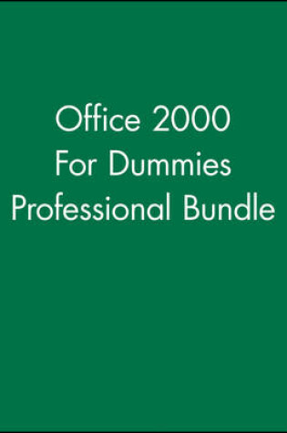 Cover of For Dummies Office 2000, Professional Bundle