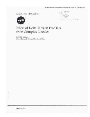 Book cover for Effect of Delta Tabs on Free Jets from Complex Nozzles