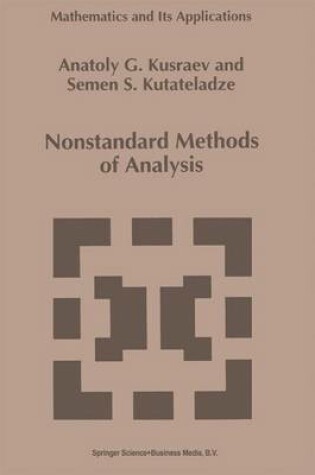 Cover of Nonstandard Methods of Analysis