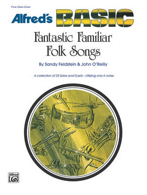 Book cover for Fantastic Familiar Folk Songs