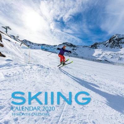 Book cover for Skiing Calendar 2020