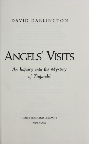 Book cover for Angels' Visits