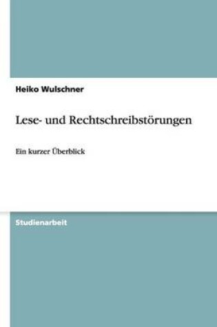 Cover of Lese- Und Rechtschreibstörungen