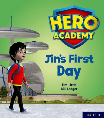 Cover of Hero Academy: Oxford Level 1, Lilac Book Band: Jin's First Day