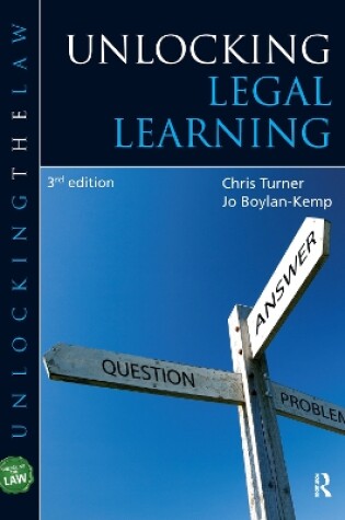 Cover of Unlocking Legal Learning