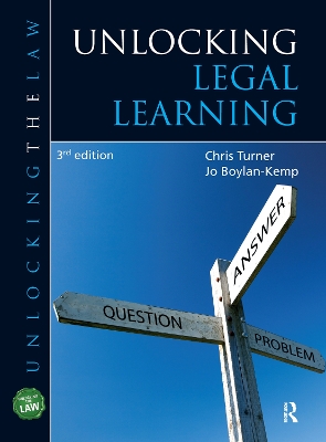 Book cover for Unlocking Legal Learning