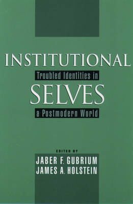 Book cover for Institutional Selves