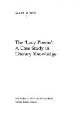 Cover of The Lucy Poems