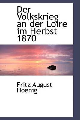 Book cover for Der Volkskrieg an Der Loire Im Herbst 1870