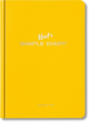 Book cover for Keel's Simple Diary Volume Two (vintage yellow)