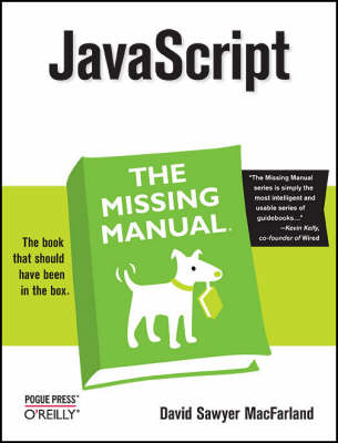 Book cover for JavaScript: The Missing Manual