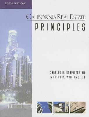 Book cover for California Real Estate Principles