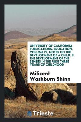 Book cover for University of California Publications in Education